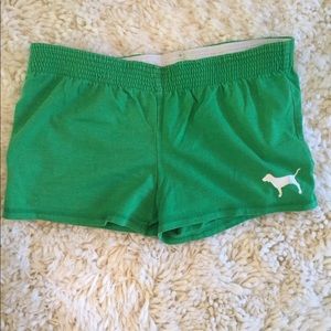 Green 'Pink' Shorts