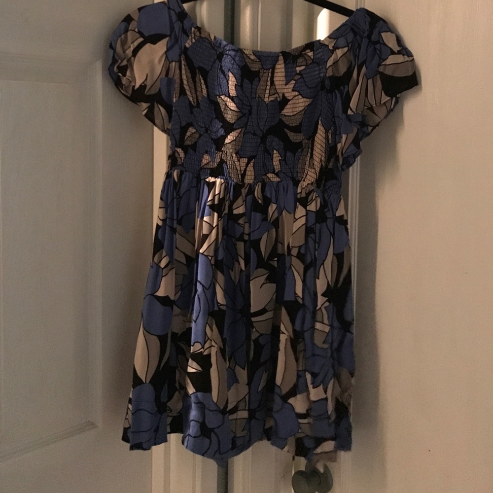 Free people off the shoulder floral dress