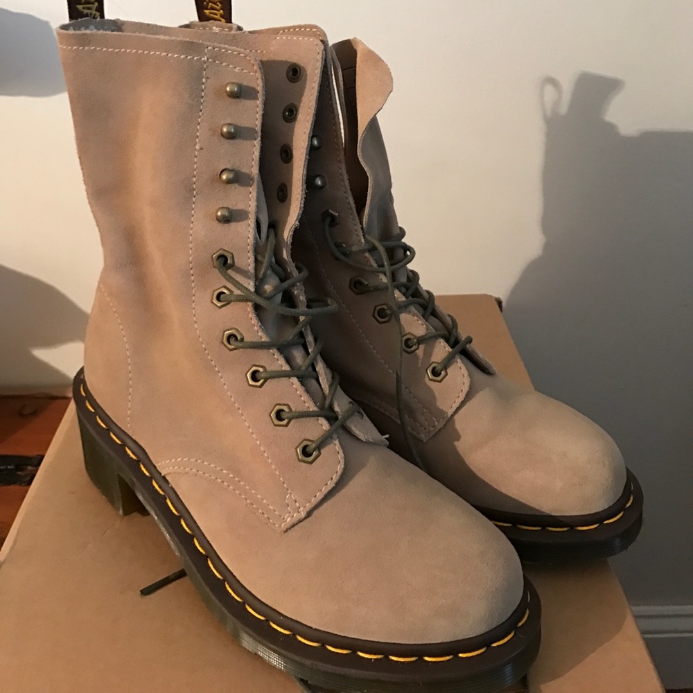 Dr martens suede boots