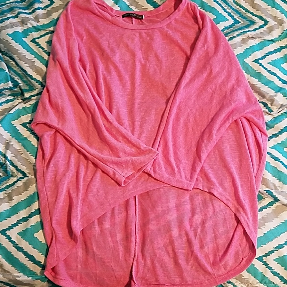 Bright Pink Over-sized shirt