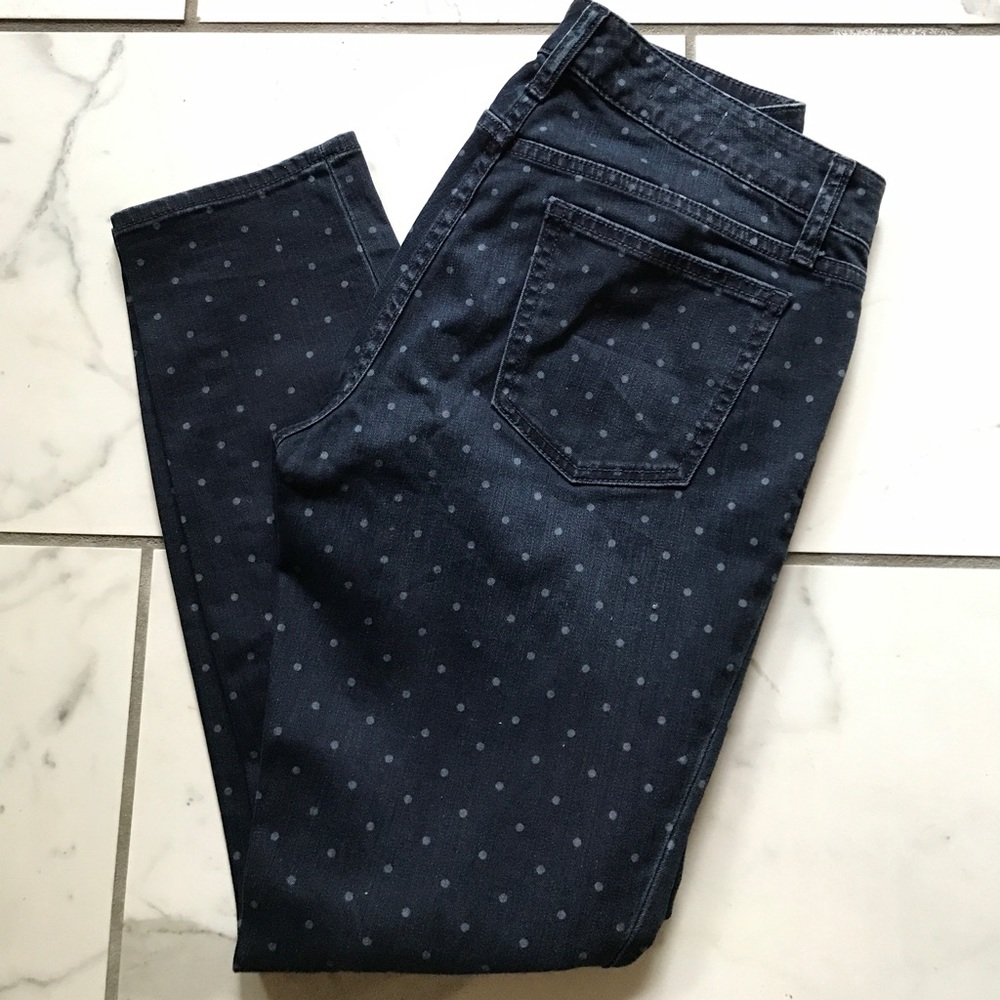 Cropped skinny jeans