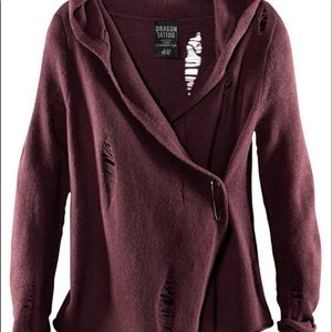 H&M Dragon Tattoo Cardigan