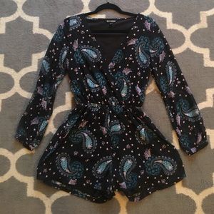 Express Long Sleeve Romper