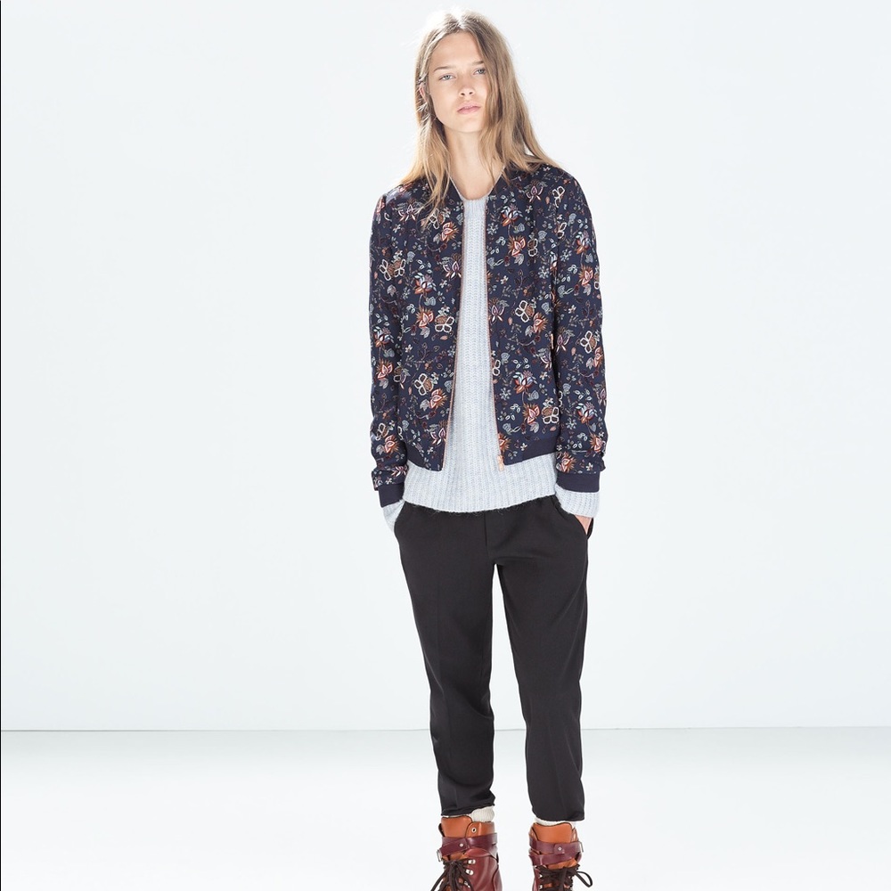 Zara dark blue jacket