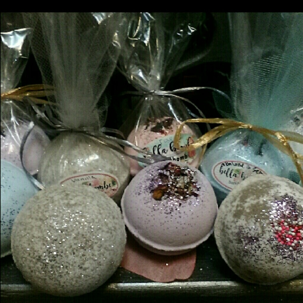 Gorgeous bath bombs