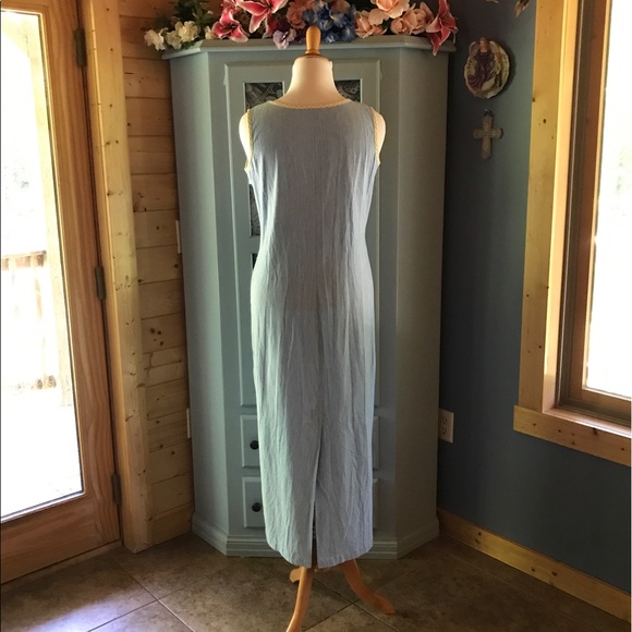 SAINT GERMAIN -PARIS Denim Dress w/Patchwork. NEW! - Picture 5 of 5