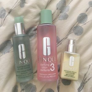 Clinique 3 step set!