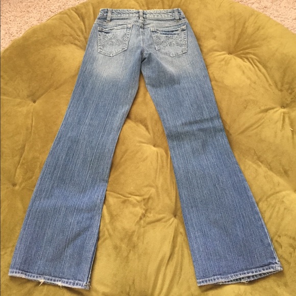 Aeropostale Stretch Boot Jeans / Size 0 Short - Picture 5 of 6