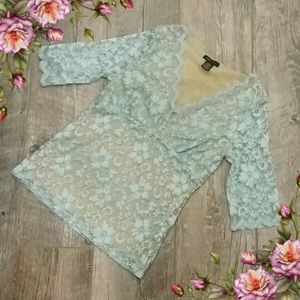 BCBG Maxaria Lace Top