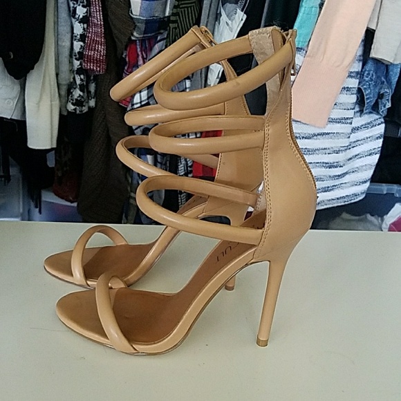Sexy nude heels by Shoe Cult nasty gal - Picture 2 of 4