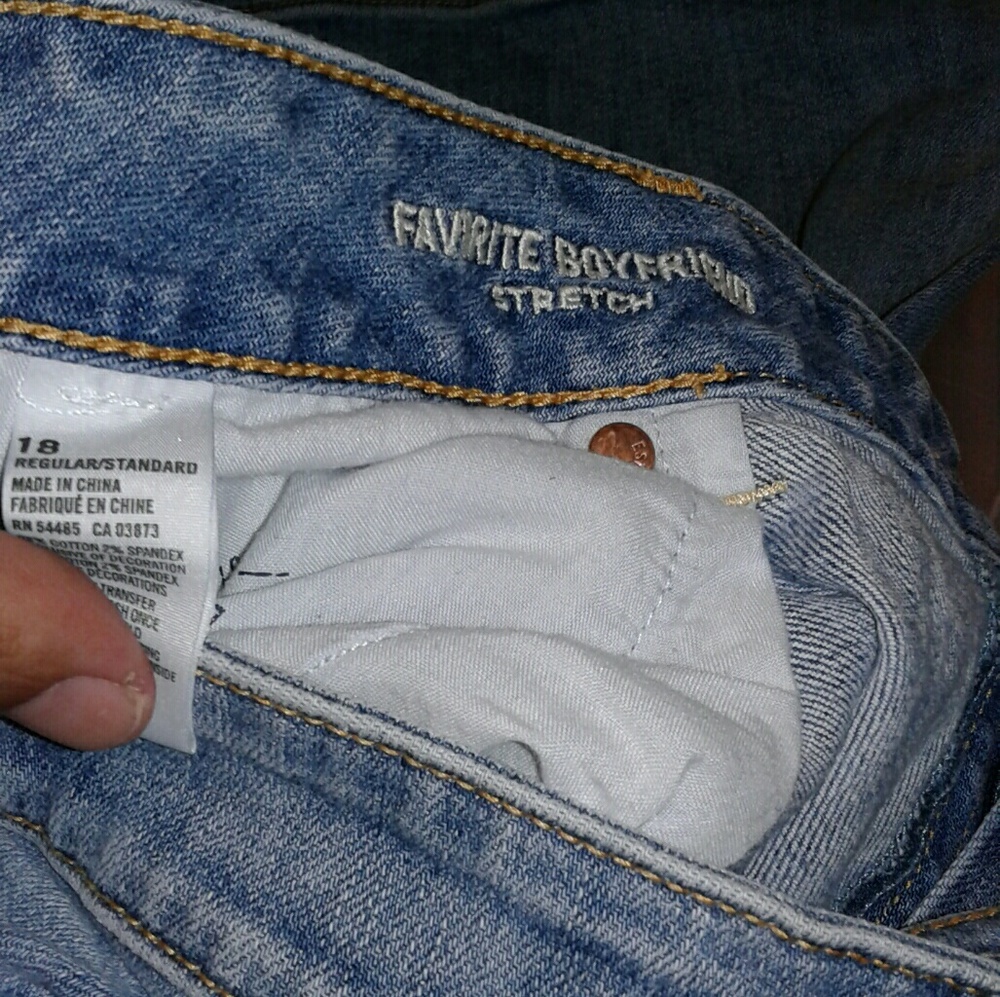 Favorite boyfriend fit jeans