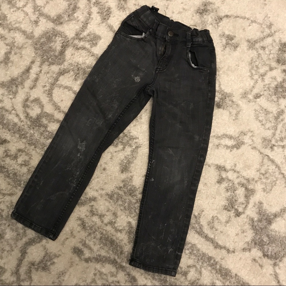 Boys OshKosh Jeans- Gray Acid Wash