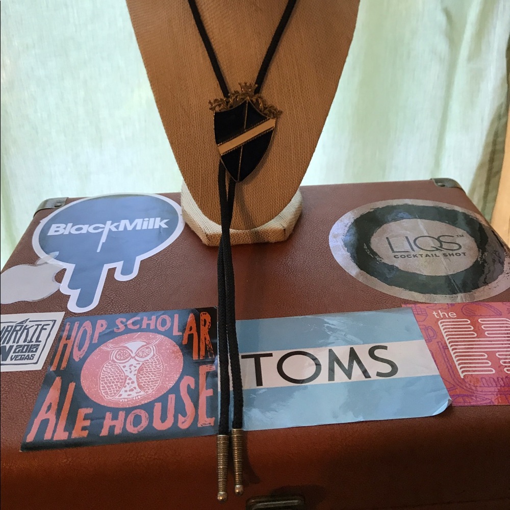 Vntg inspired bolo tie