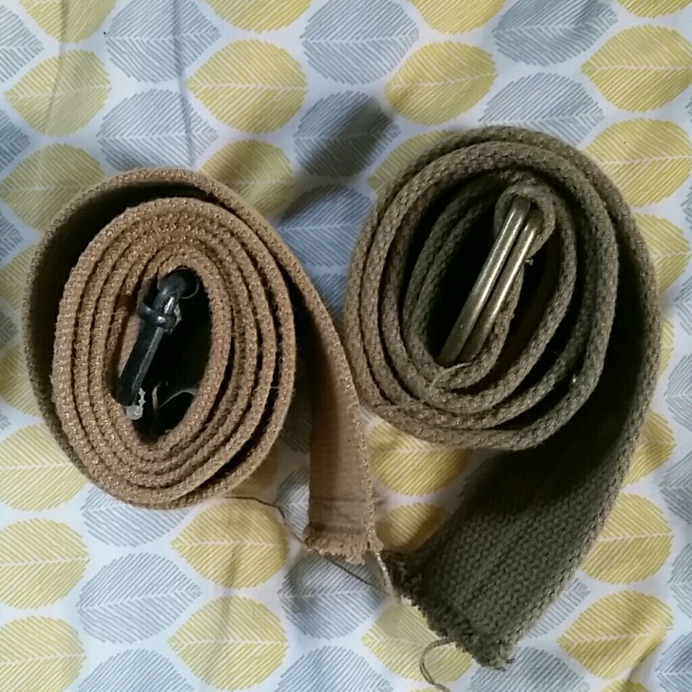 SET OF 2 BELTS