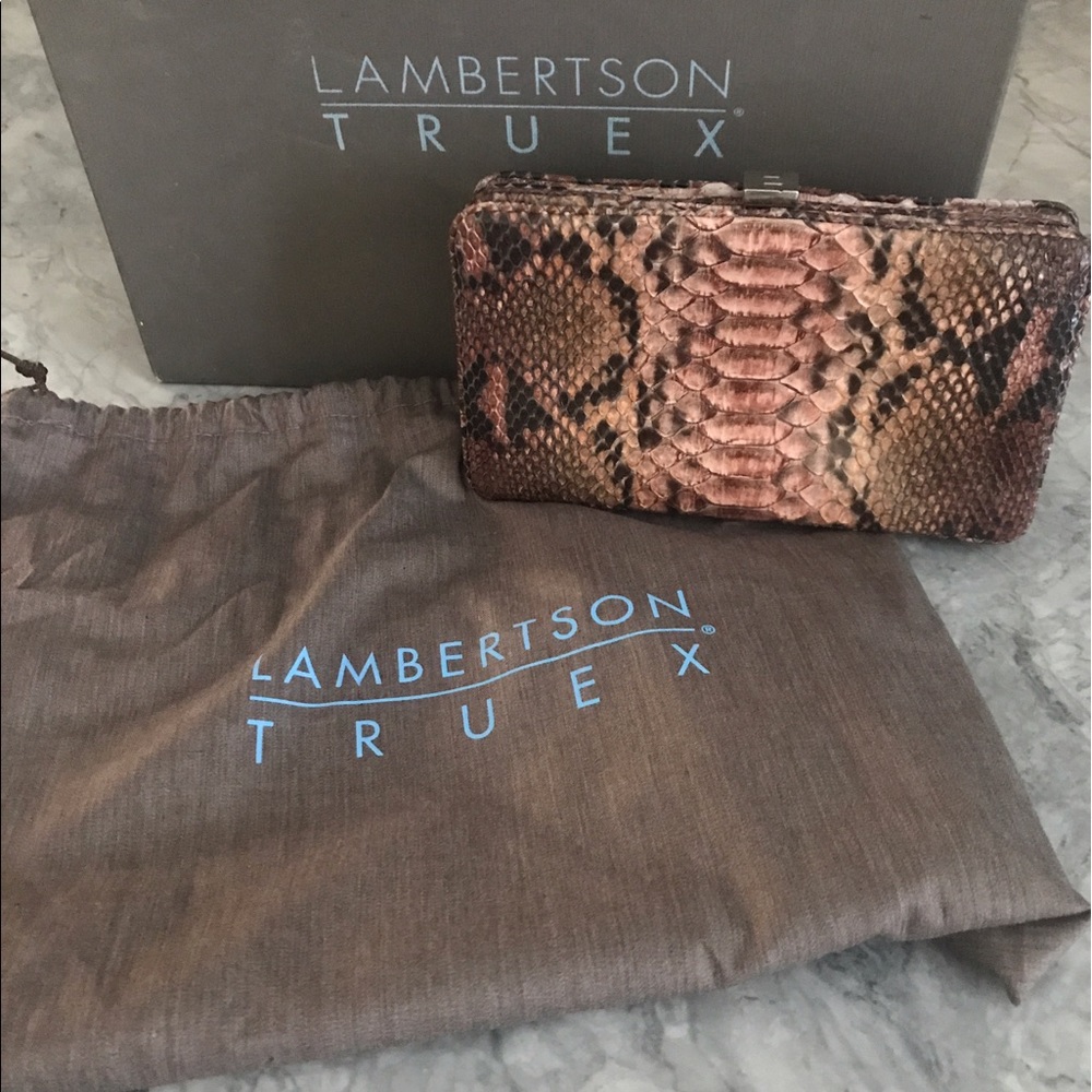 Authentic Lambertson Truex Clutch