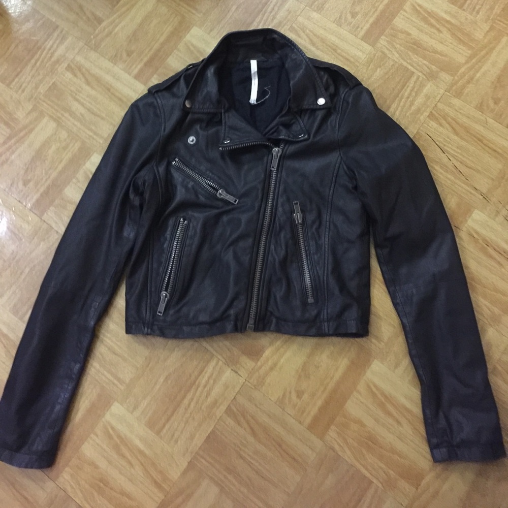 Leather jacket