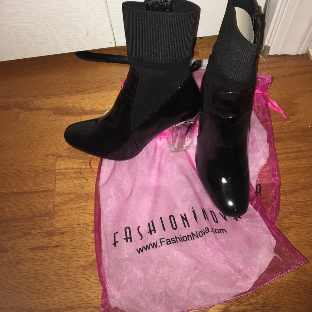 black boots