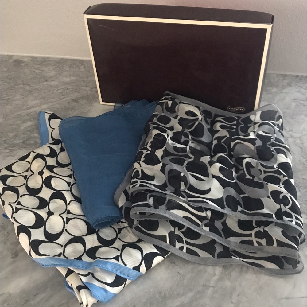 Coach Scarf Set