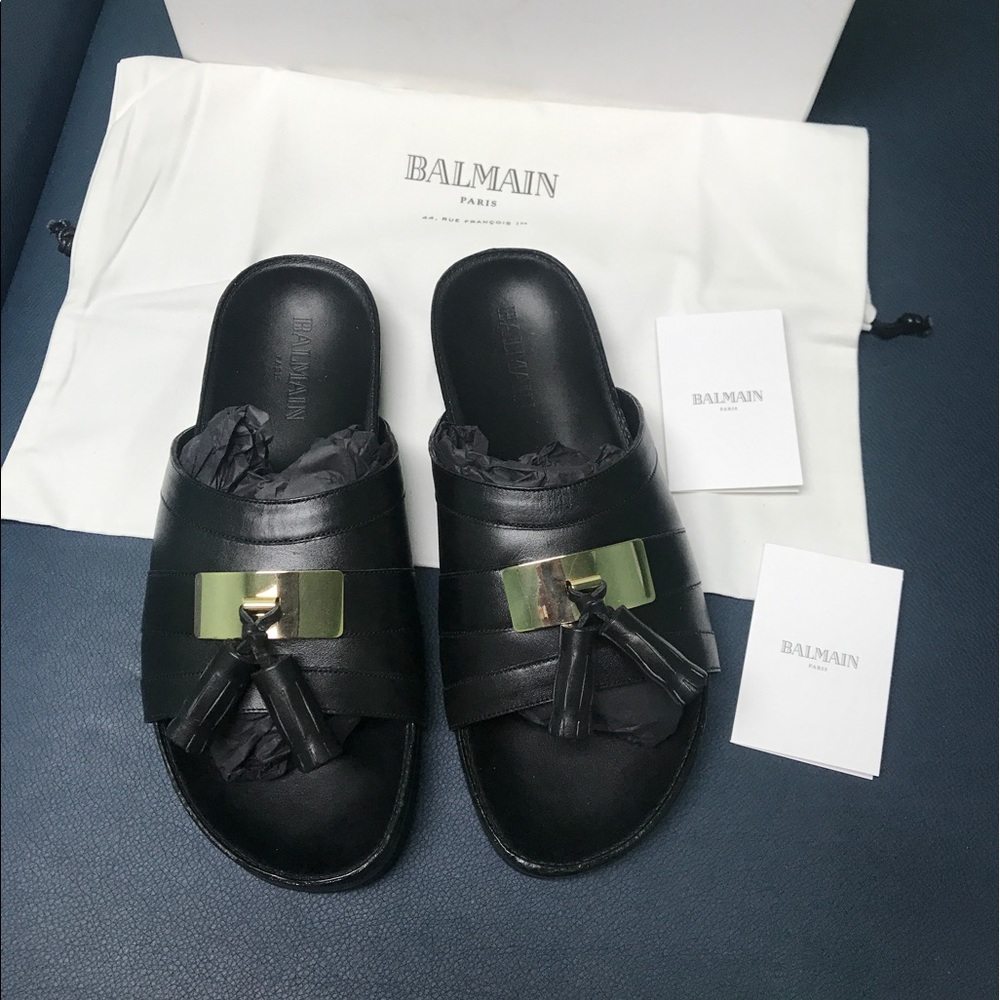 Balmain sandal authentic 100%