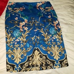 Paisley skirt size 12