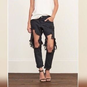 One Teaspoon ⚡️ black baggy jeans