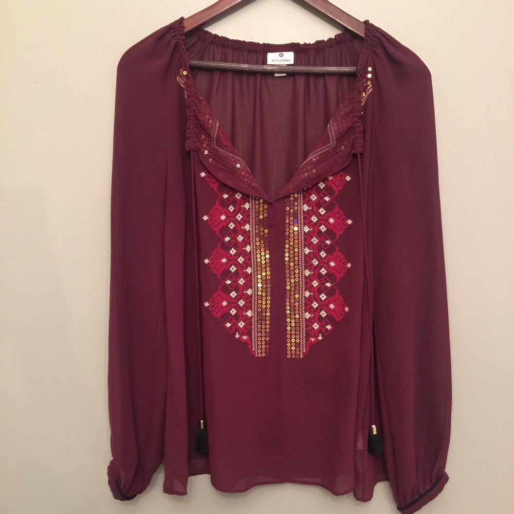 Stunning Altuzarra blouse!