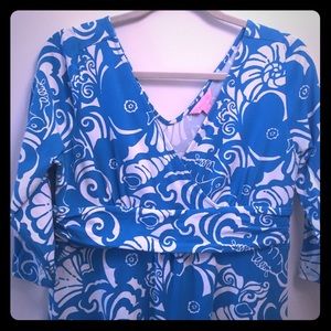 Shell print Lilly Pulitzer Maxi Dress