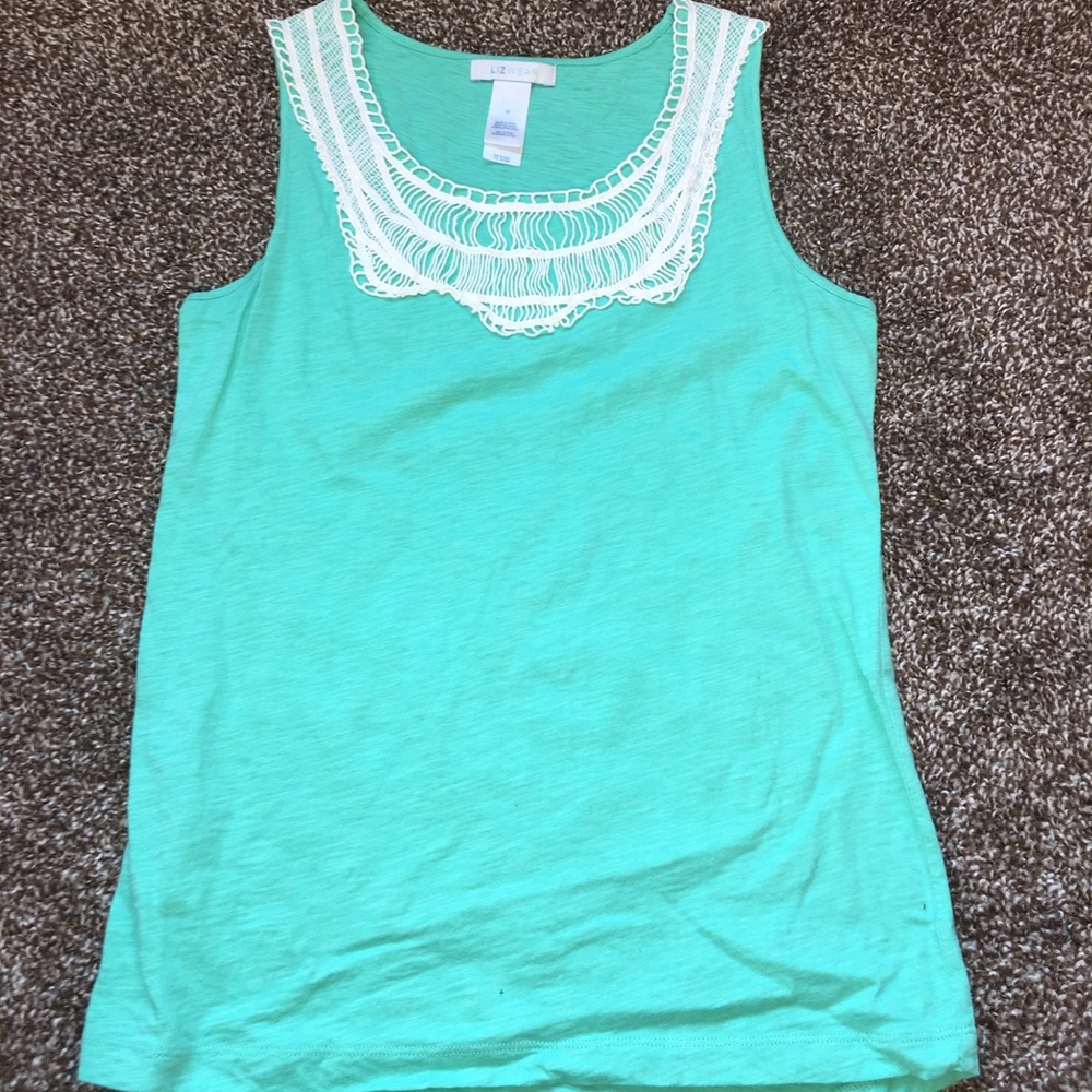 Teal summer tank!