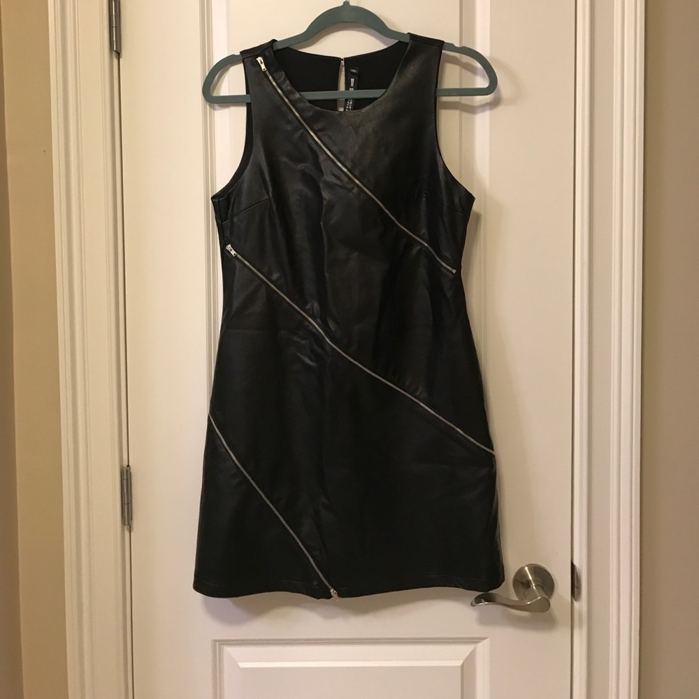 Black Leather dress