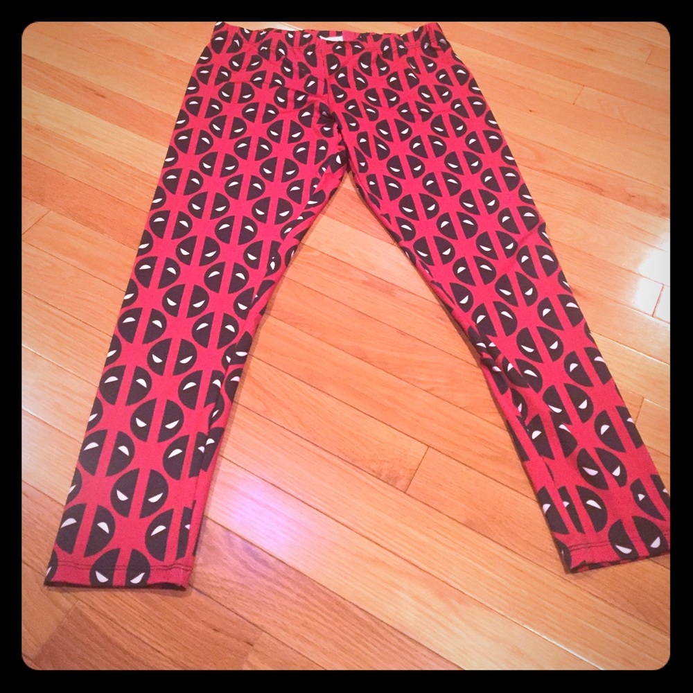 NWT Deadpool leggings XL juniors