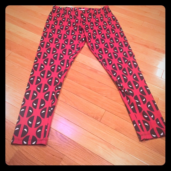 NWT Deadpool leggings XL juniors - Picture 1 of 3