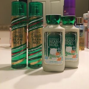 Bath&body Works Vanilla Bean Noel spray & lotion