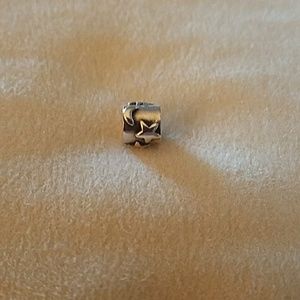 Retired Pandora charm stars, sun, and moon. EUC.