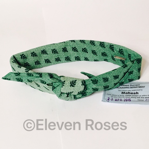 Deepa Gurnani Embellished Bandana Headband