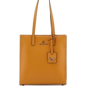 Laurene saffiano tote in Miele