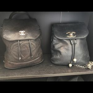 Chanel inspo vintage backpacks