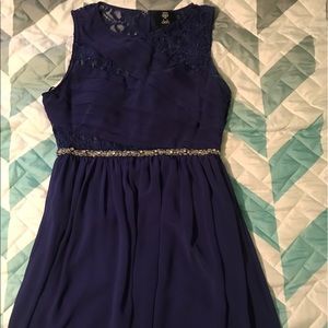 Purple/Blue Sleeveless Dress