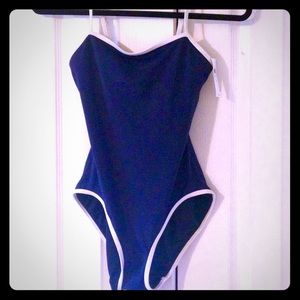 NWT Ann Taylor navy one piece