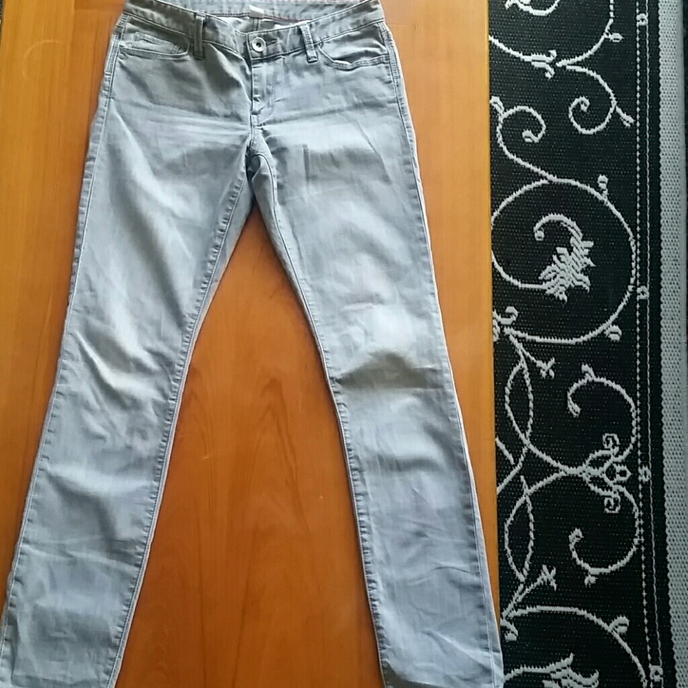 Gray Banana Republic Skinny Jeans