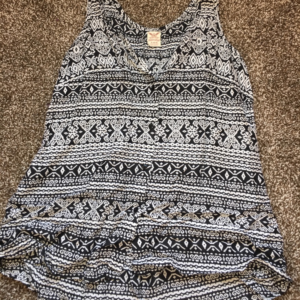 Printed tank top