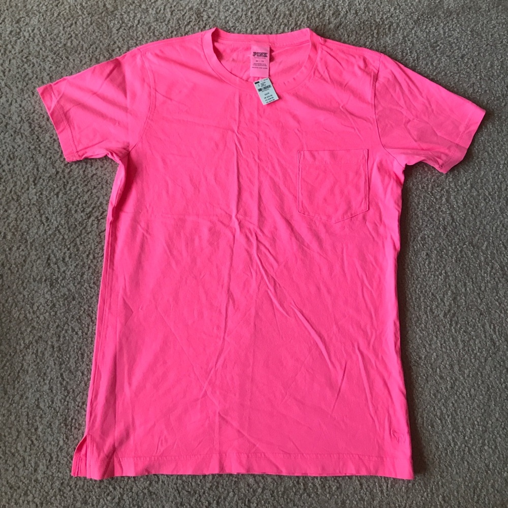 VS PINK (PINK) POCKET TEE