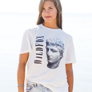 RARE NWT Wildfox 330 B.C. Boyfriend Tee