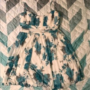 Floral Spaghetti Strap Dress