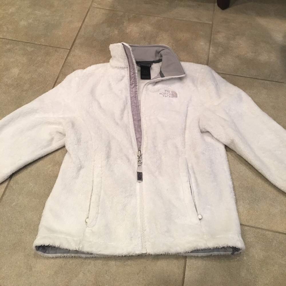 White North Face jacket