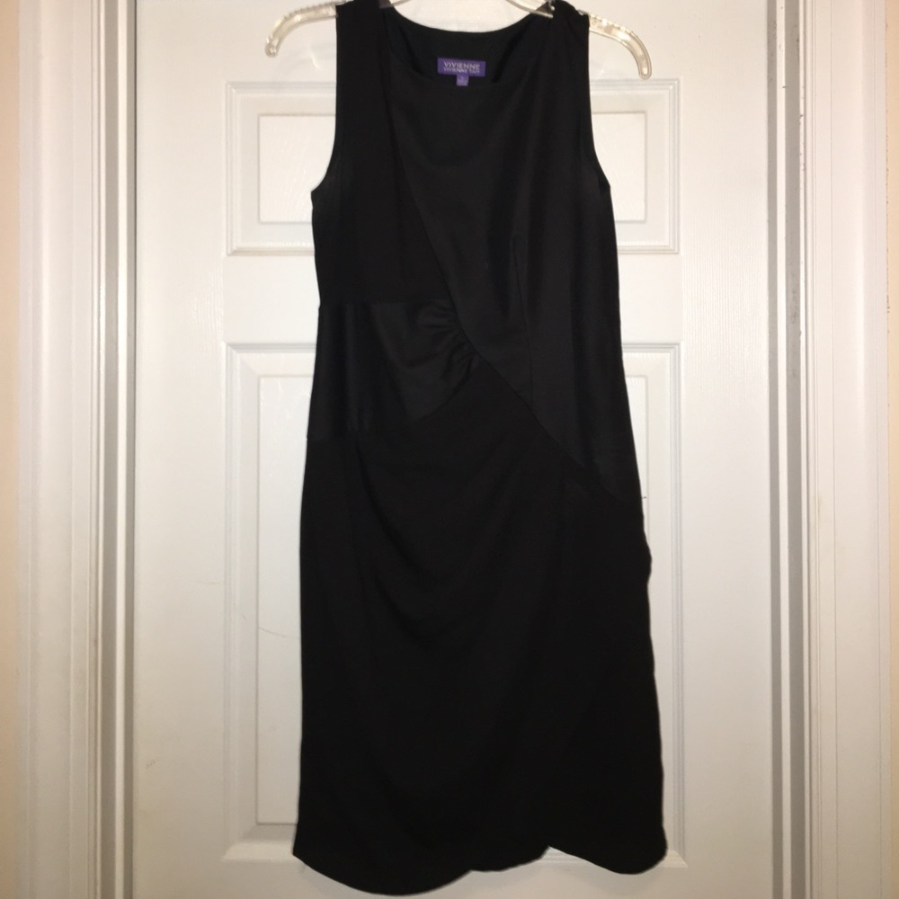 Black cocktail dress