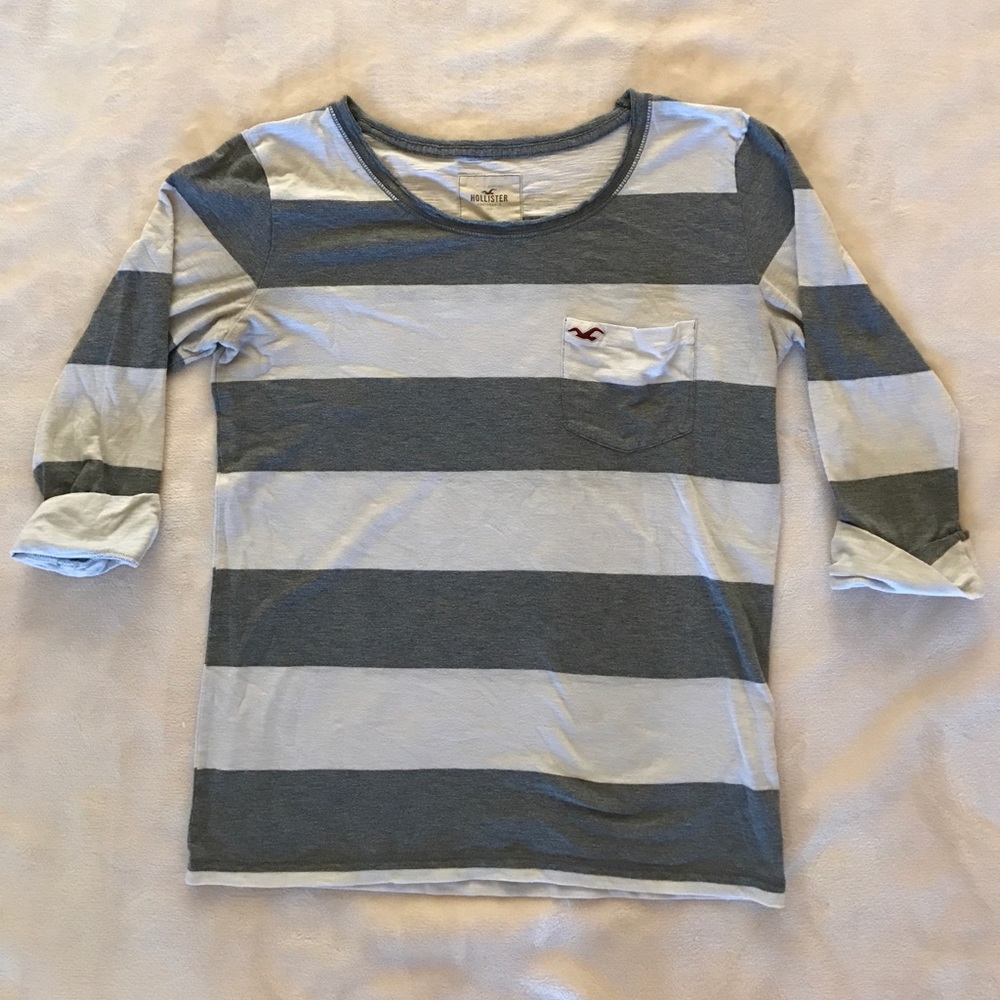 Hollister 3/4 sleeved tee