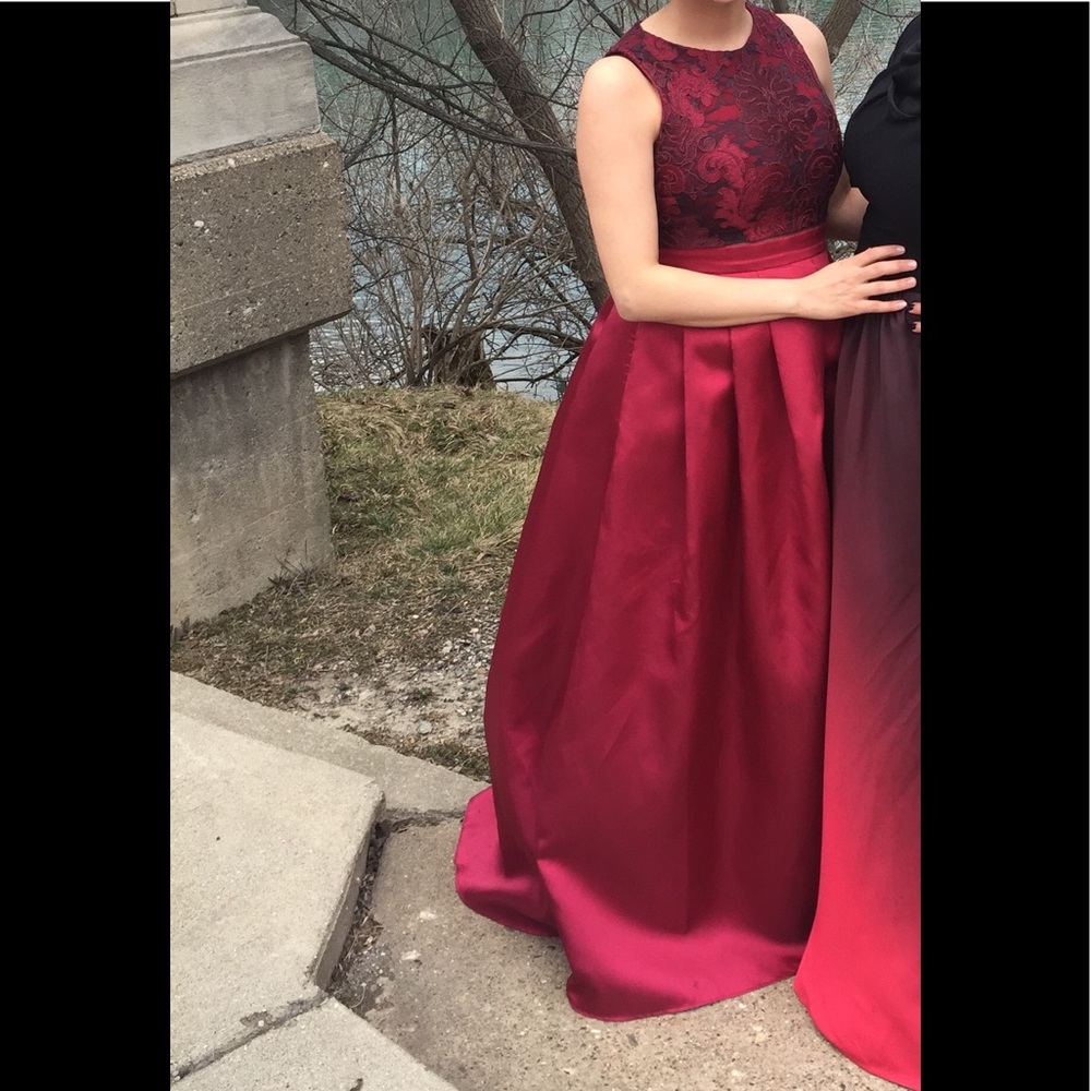 Red Formal Dress - Picture 4 of 8