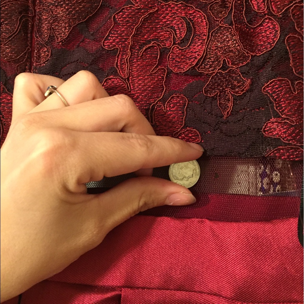 Red Formal Dress - Picture 5 of 8