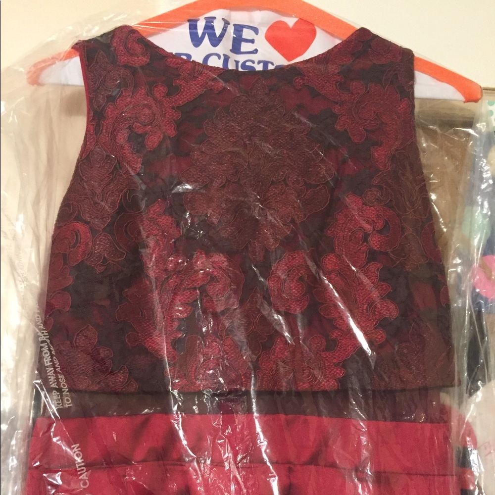 Red Formal Dress - Picture 7 of 8