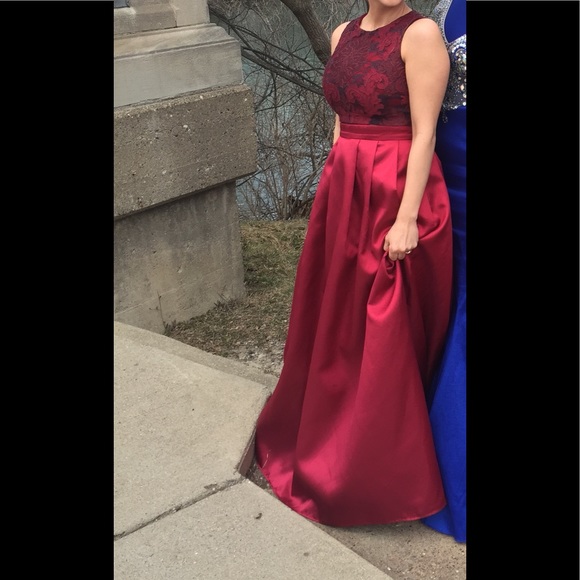 Red Formal Dress - Picture 3 of 8